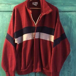 Vintage zip up sweater